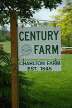 Century Farm sign